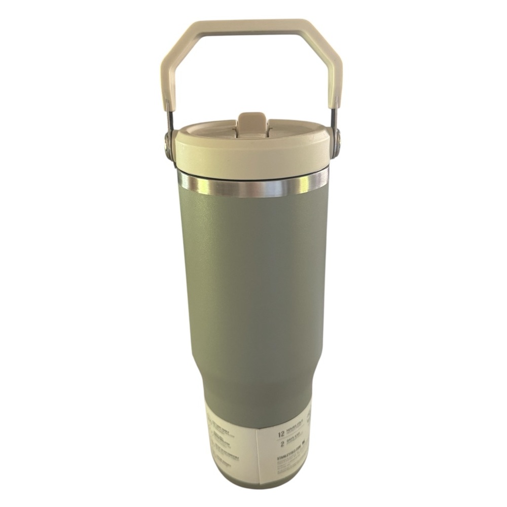 Stanley Ice Flow Sage Gray Flip Straw Tumbler - Picture 5 of 6